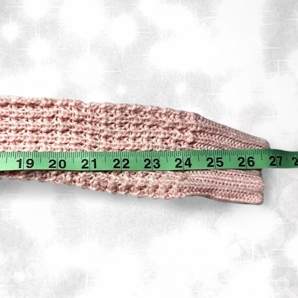 Rue 21 Y2K Babydoll Soft Pink V-neck Knit sweater - Picture 6 of 7